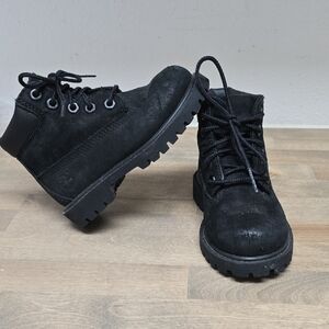 Timberland Toddler Kids Black Boots